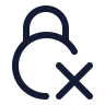 Circle Lock Remove 01 icon preview