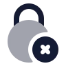 Circle Lock Remove 02 icon preview