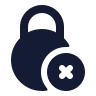 Circle Lock Remove 02 icon preview
