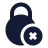 Circle Lock Remove 02 icon preview