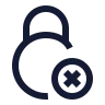 Circle Lock Remove 02 icon preview