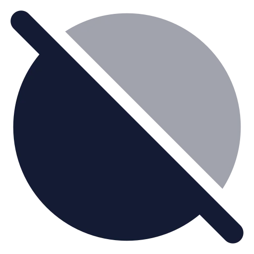 Circle Off Icon in Bulk Rounded style