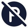 Circle Parking Off icon preview