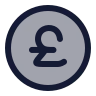 Circle Pound Sterling icon preview