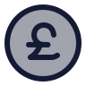 Circle Pound Sterling icon preview