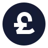 Circle Pound Sterling icon preview