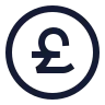 Circle Pound Sterling icon preview