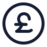 Circle Pound Sterling icon preview