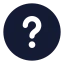 Circlequestionmark icon with solid rounded style