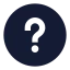Circlequestionmark icon with solid sharp style