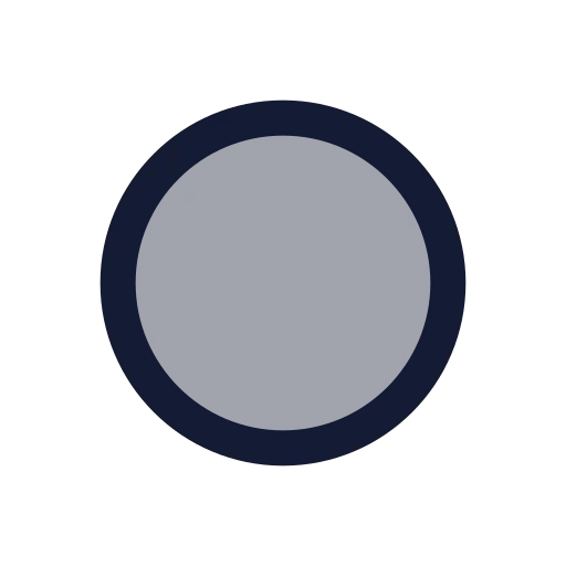 Circle Small Icon in Duotone Rounded style