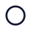 Circlesmall icon with stroke sharp style
