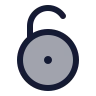 Circle Unlock 01 icon preview