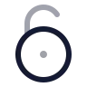 Circle Unlock 01 icon preview