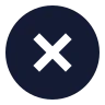 Circle X icon preview