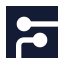 Circuitboard icon with solid sharp style