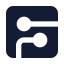 Circuitboard icon with solid standard style