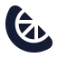 Citrus icon with solid rounded style
