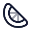 Citrus icon with twotone rounded style