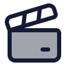 Clapperboard icon preview
