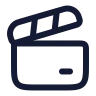 Clapperboard icon preview