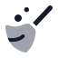 Clean icon with bulk rounded style