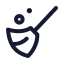 Clean icon with stroke standard style