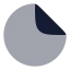 Cliparts icon with bulk rounded style