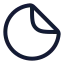 Cliparts icon with stroke rounded style