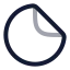Cliparts icon with twotone rounded style