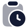 Clipboard Clock icon preview