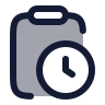 Clipboard Clock icon preview