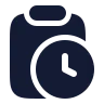 Clipboard Clock icon preview
