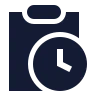 Clipboard Clock icon preview