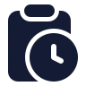 Clipboard Clock icon preview