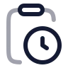 Clipboard Clock icon preview