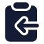 Clipboardcopy icon with solid standard style
