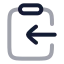 Clipboardcopy icon with twotone rounded style