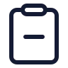 Clipboard Minus icon preview