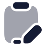 Clipboard Pen Line icon preview