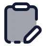 Clipboard Pen Line icon preview