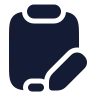 Clipboard Pen Line icon preview