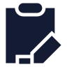 Clipboard Pen Line icon preview