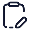 Clipboard Pen Line icon preview