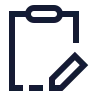 Clipboard Pen Line icon preview