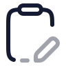 Clipboard Pen Line icon preview