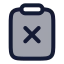 Clipboardx icon with duotone rounded style