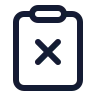 Clipboard X icon preview
