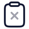 Clipboard X icon preview