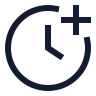Clock Add icon preview